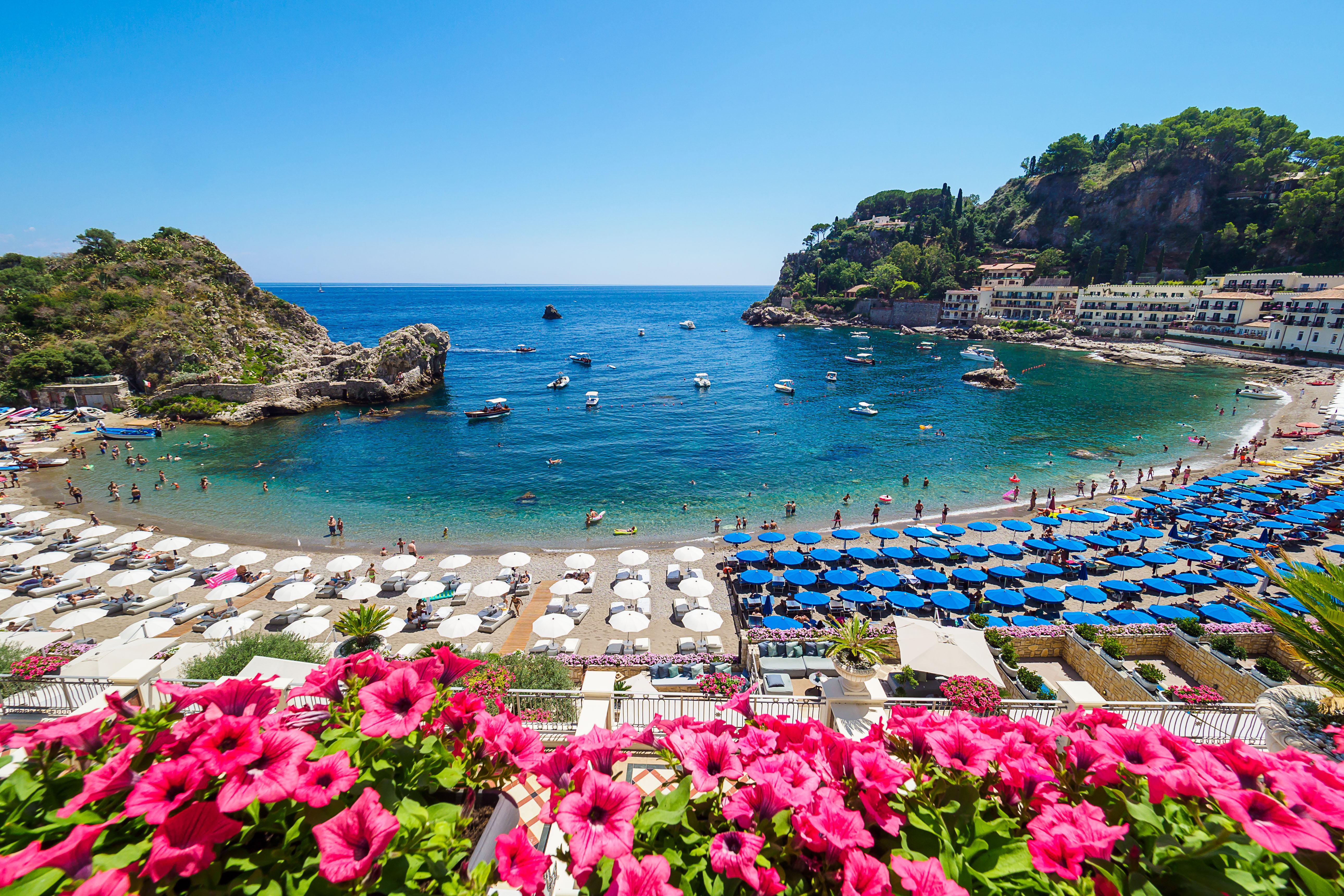 Mazzaro Sea Palace - The Leading Hotels Of The World Taormina Buitenkant foto