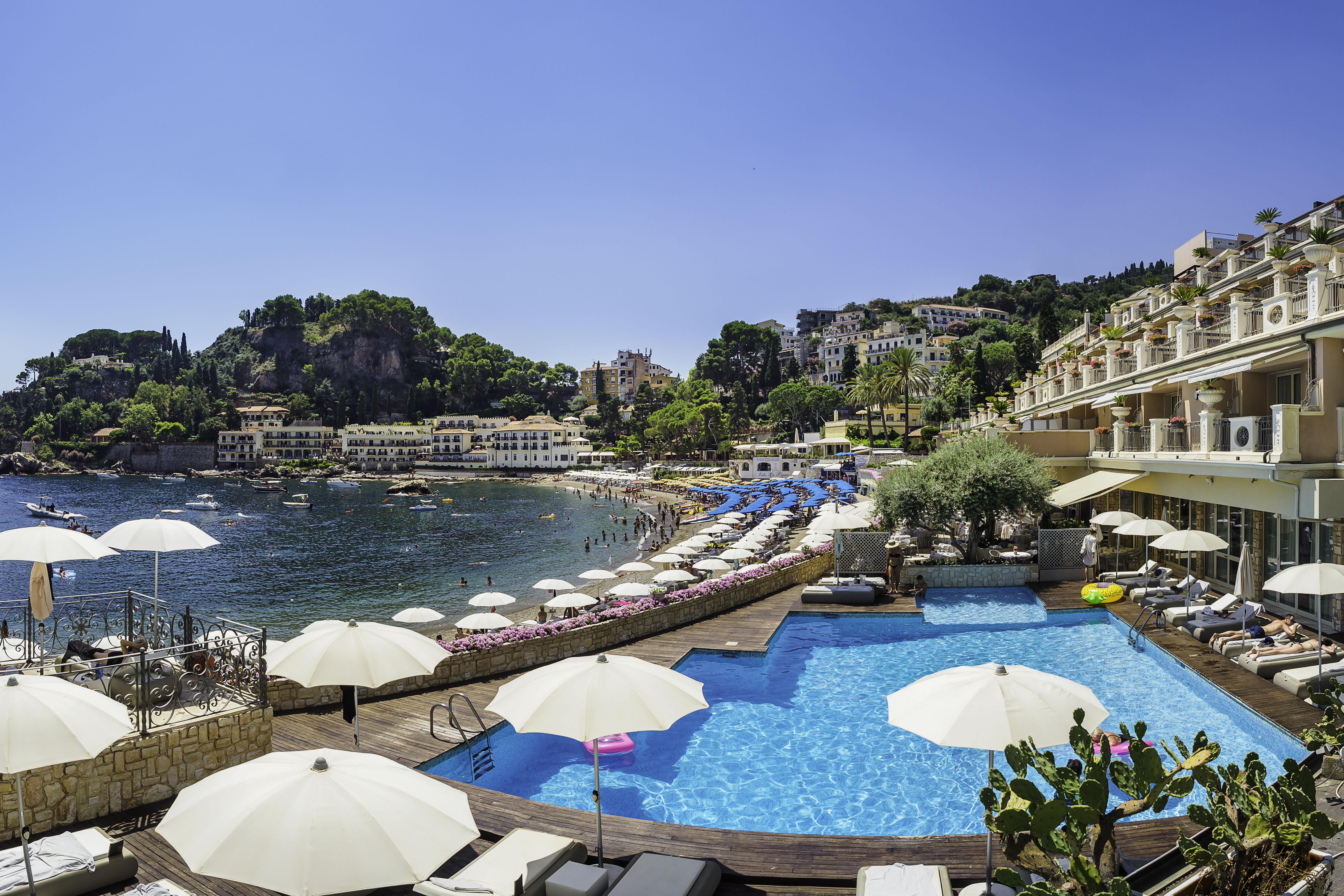 Mazzaro Sea Palace - The Leading Hotels Of The World Taormina Buitenkant foto