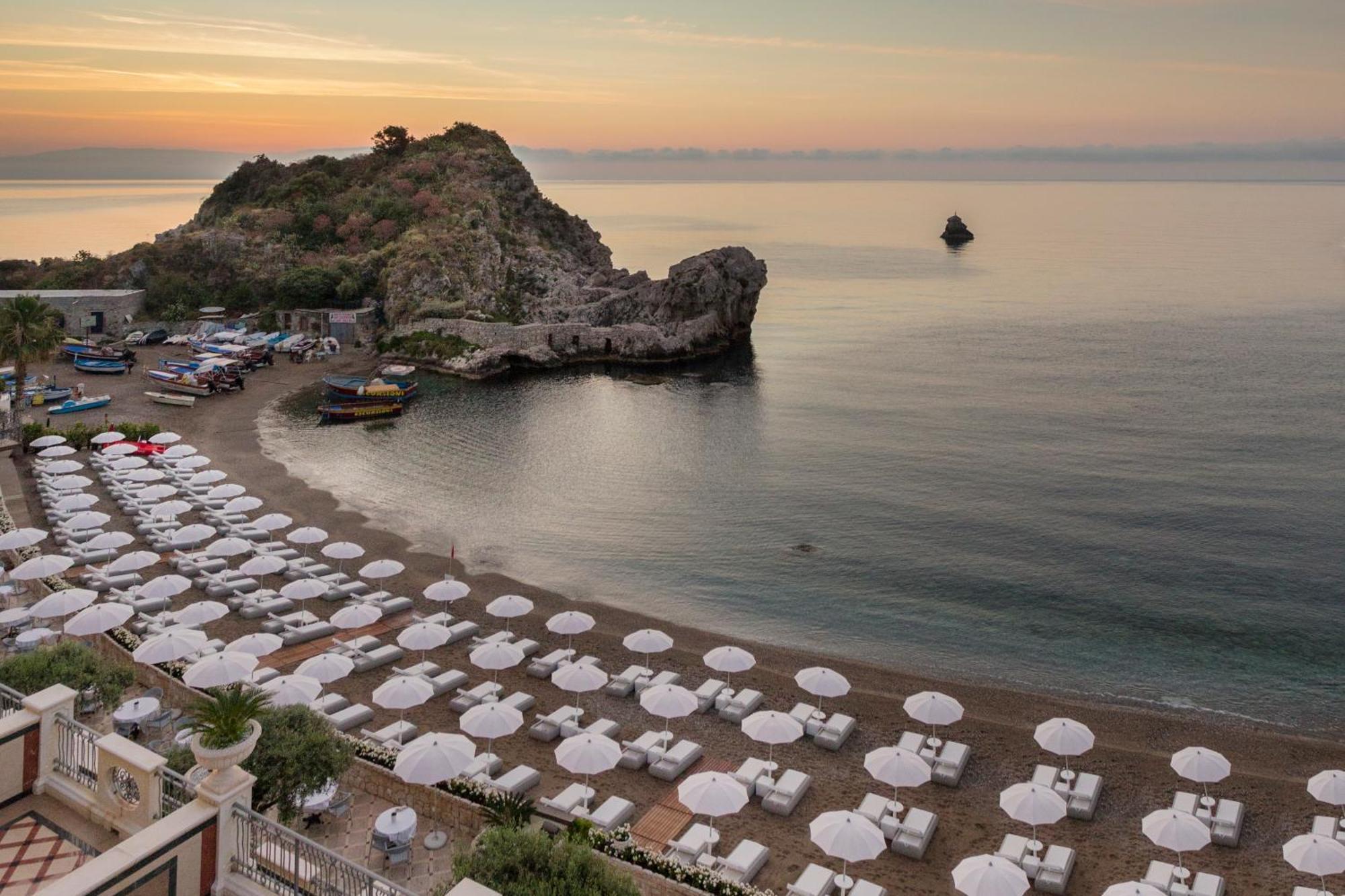Mazzaro Sea Palace - The Leading Hotels Of The World Taormina Buitenkant foto