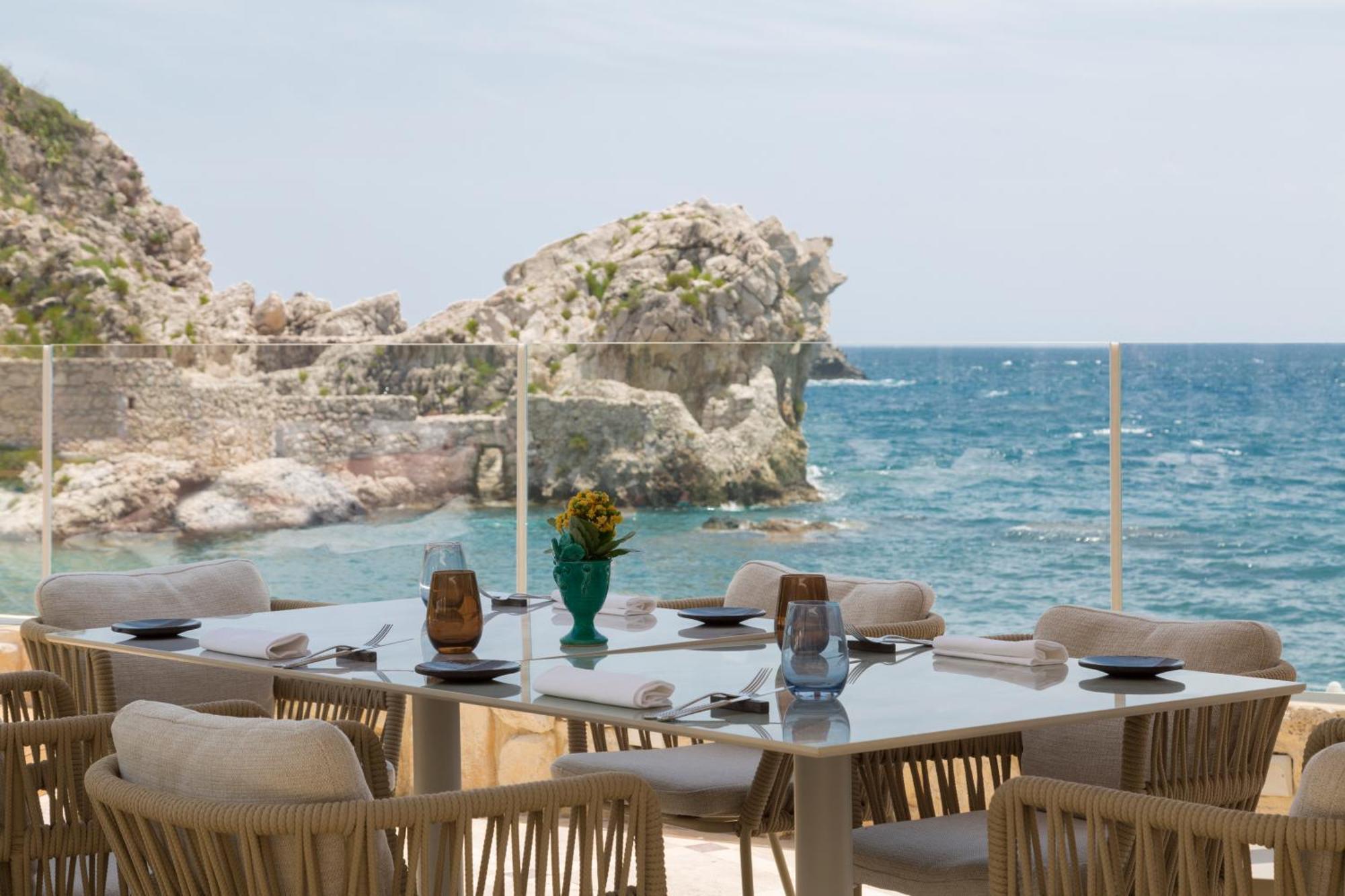 Mazzaro Sea Palace - The Leading Hotels Of The World Taormina Buitenkant foto